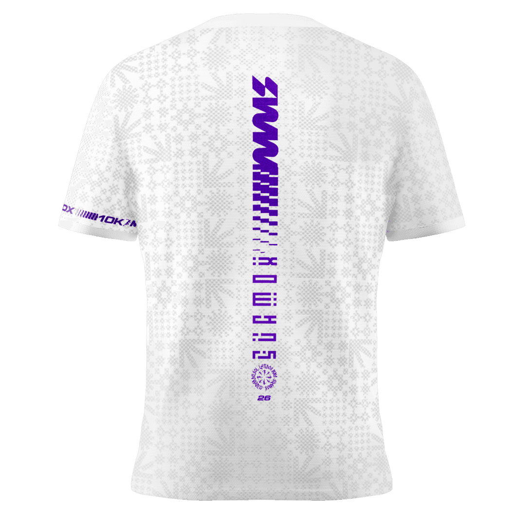 Camiseta 10K Media Maratón Sogamoso 2026 — reverso